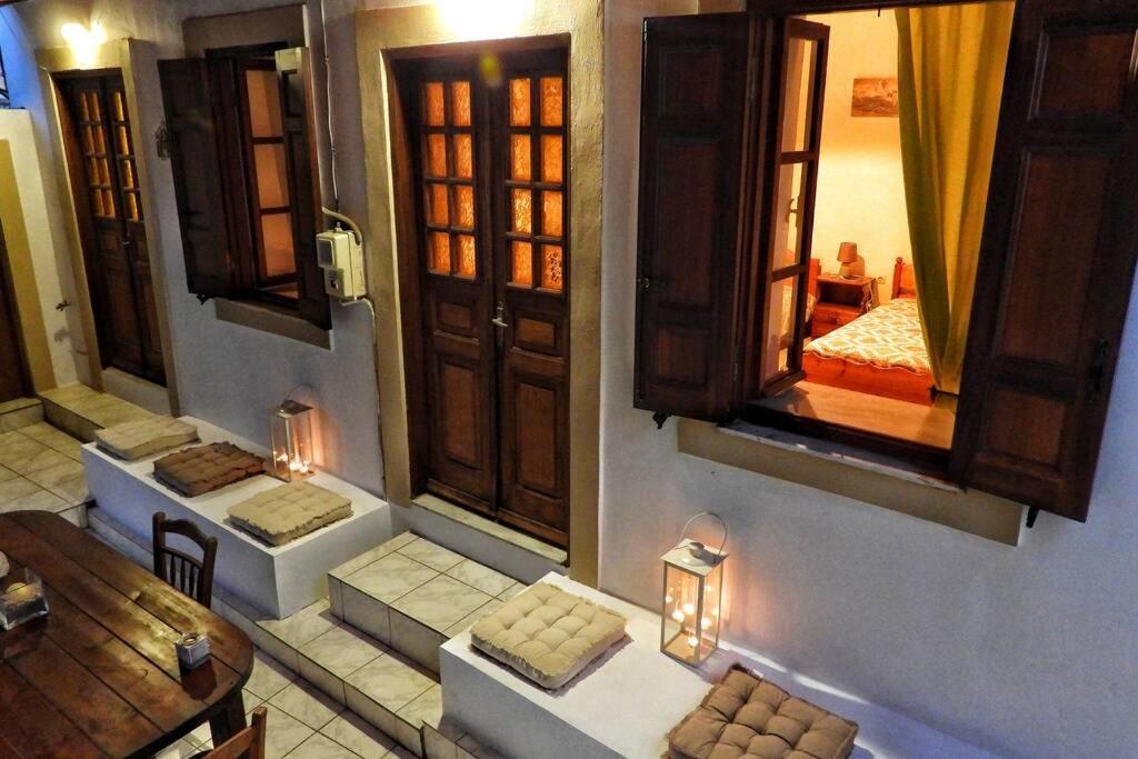 Traditional Villa Efterpi Chalki Town Exterior foto